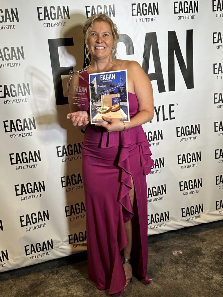 My first writing award. Eagan City Lifestyle magazine.