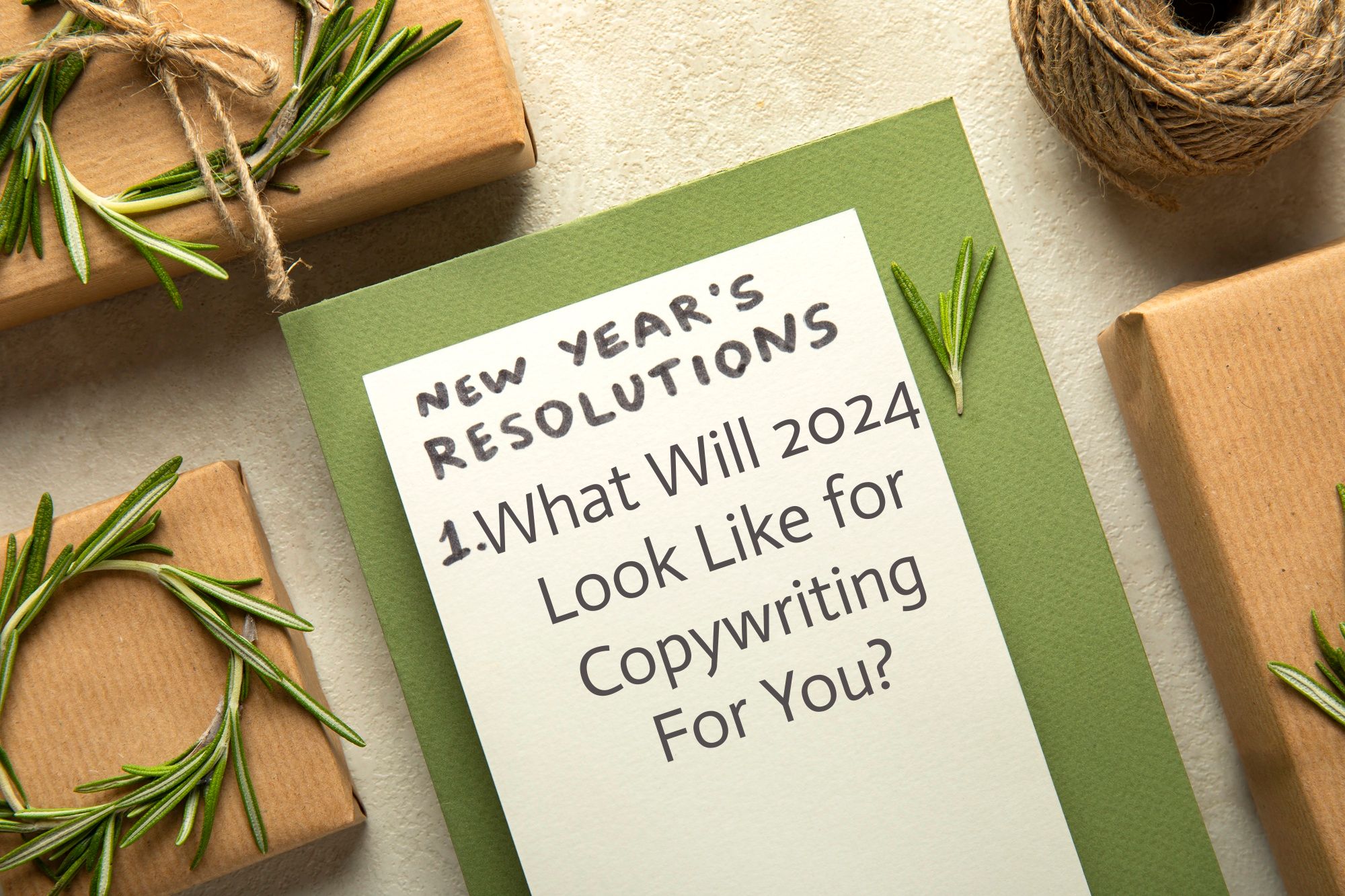 A Fresh Chapter: My 2024 Resolutions for Copywriting For You in Woodbury, MN