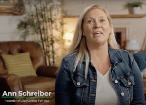 Ann Schreiber with Copywriting For You