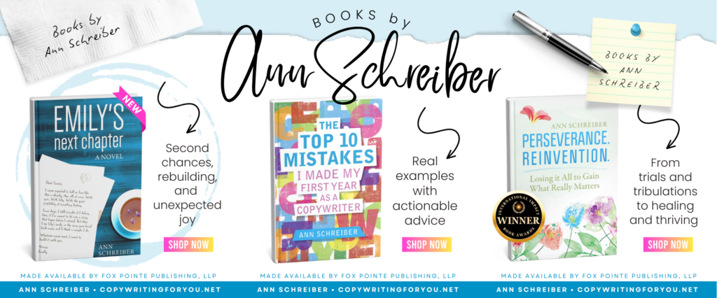 Press release introducing Emily’s Next Chapter—a tender story of love, family, and fresh starts from Minnesota author Ann Schreiber.