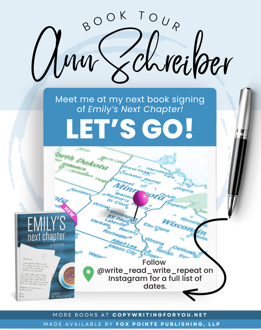 Emily’s Next Chapter Marks a Heartfelt Fiction Debut for Minnesota Author Ann Schreiber